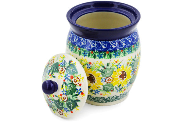 5" Jar with Lid Ceramika Artystyczna UNIKAT H7517J