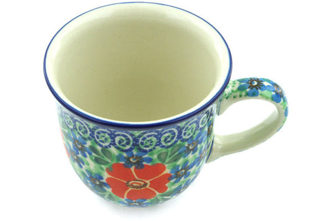 8 oz Cup Ceramika Artystyczna UNIKAT H7562I