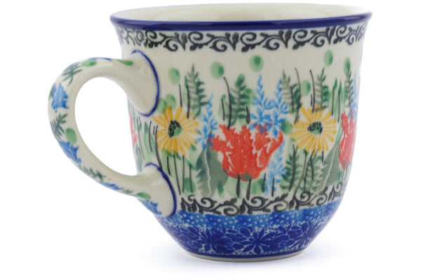 8 oz Cup Ceramika Artystyczna UNIKAT H7564I