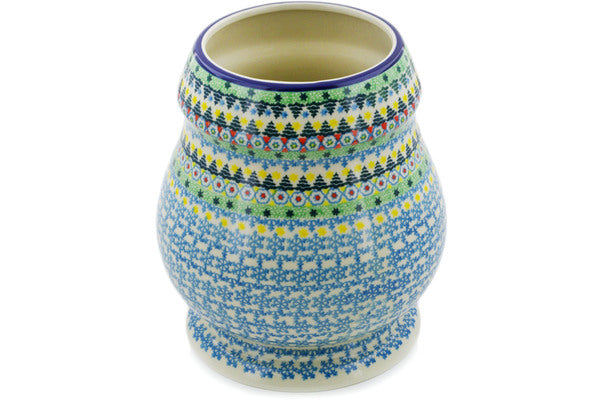 9" Vase Ceramika Artystyczna UNIKAT H7975J
