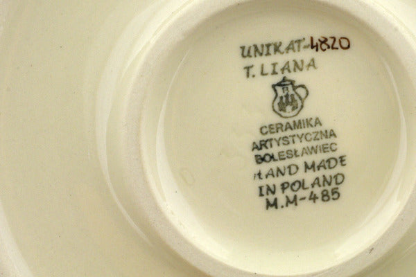 9" Vase Ceramika Artystyczna UNIKAT H7979J