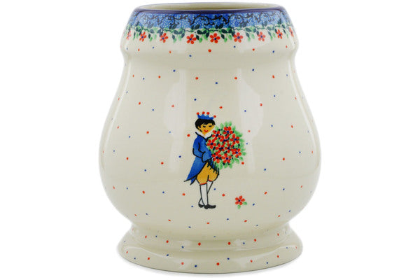 9" Vase Ceramika Artystyczna UNIKAT H7981J