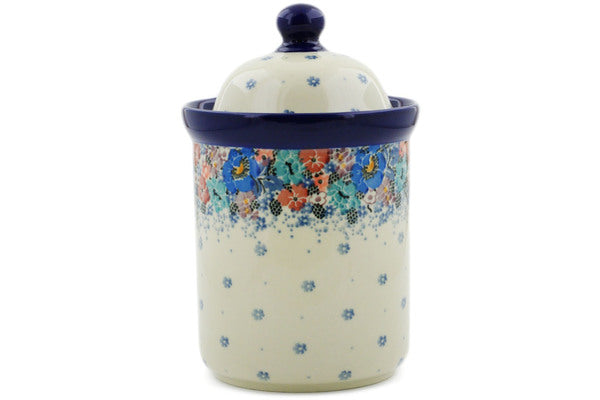 8" Cookie Jar Ceramika Artystyczna UNIKAT H8224J