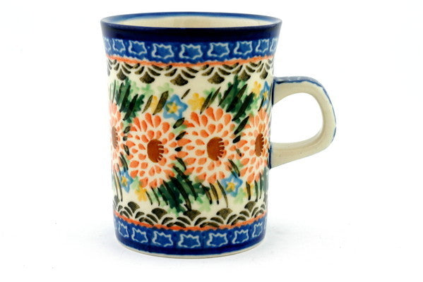 8 oz Mug Ceramika Artystyczna UNIKAT H8260A