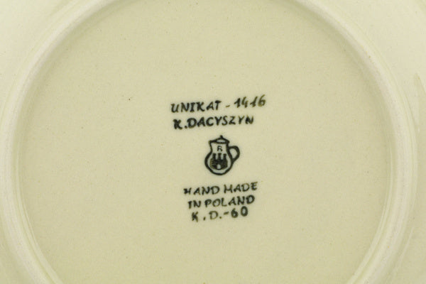 8" Plate Ceramika Artystyczna UNIKAT H8342G