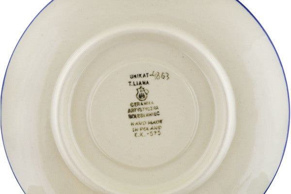 7 oz Cup with Saucer Ceramika Artystyczna UNIKAT H8355J