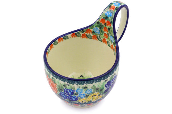 6" Bowl with Handles Ceramika Artystyczna UNIKAT H8394I
