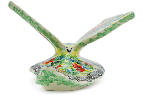 5" Butterfly Figurine Ceramika Artystyczna UNIKAT H8410J