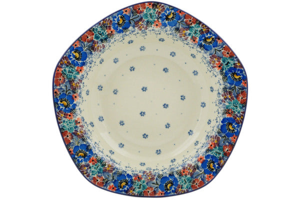 9" Pasta Bowl Ceramika Artystyczna UNIKAT H8496J