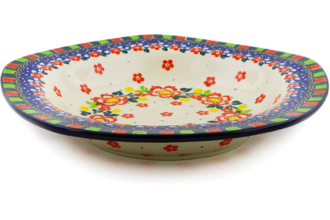 9" Pasta Bowl Ceramika Artystyczna UNIKAT H8502J