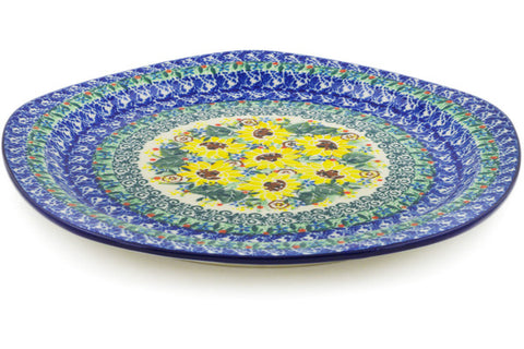 10" Plate Ceramika Artystyczna UNIKAT H8515J