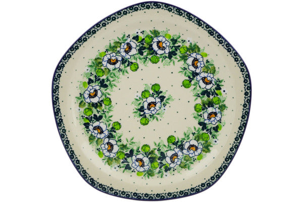 10" Plate Ceramika Artystyczna UNIKAT H8517J