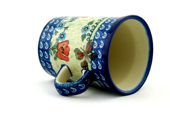 8 oz Mug Ceramika Artystyczna UNIKAT H8715A