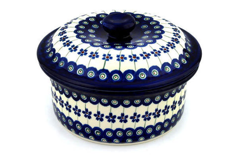 8" Dish with Cover Zaklady Ceramiczne H8859B