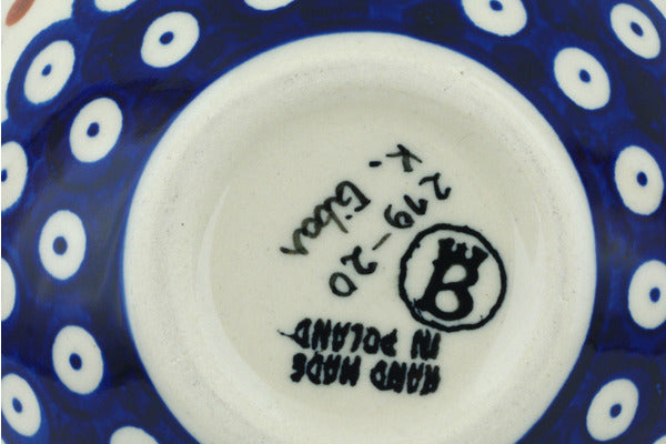 16oz Small Milk Jug - Shape 09 - Pattern 2642 – Polish Pottery